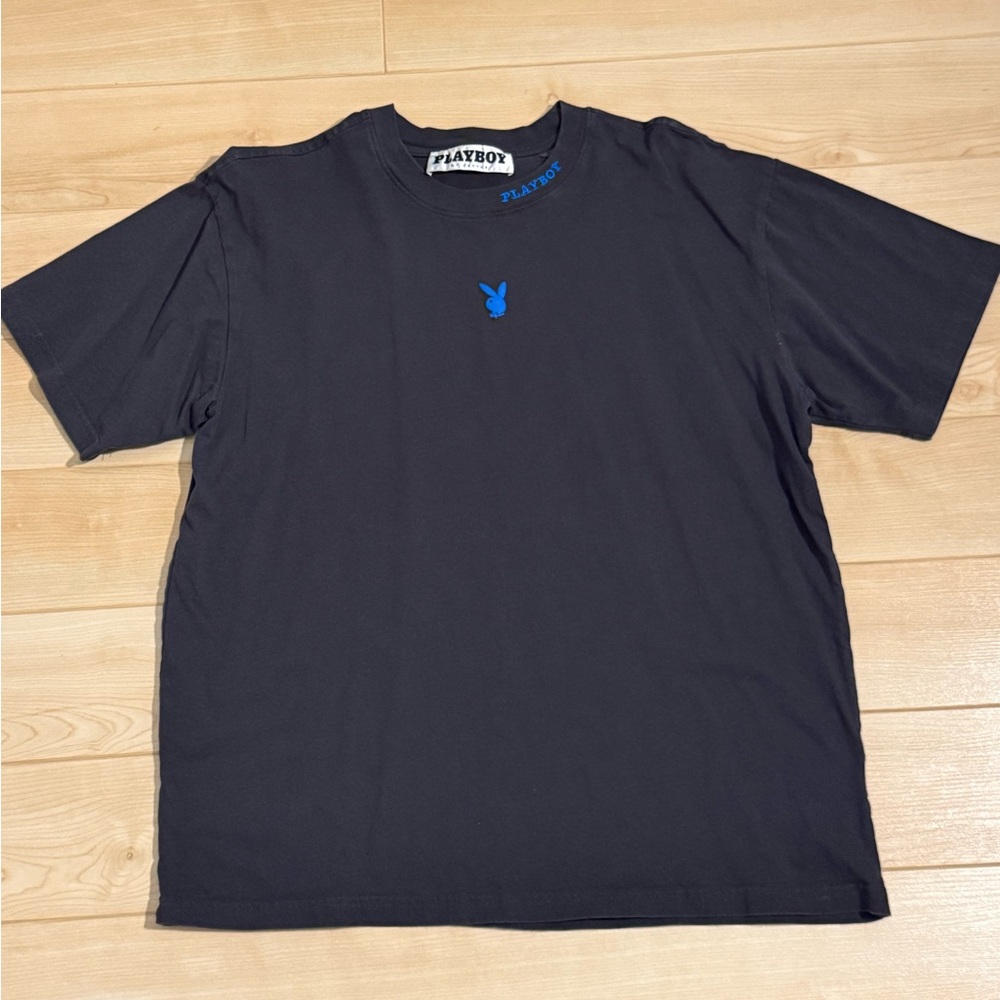 PLAYBOY Dark Grey Short Sleeve Tee